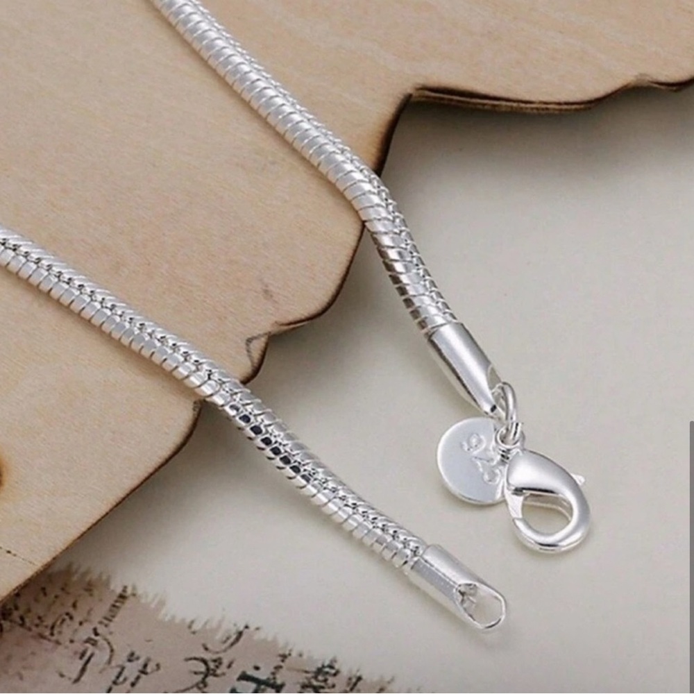 Sterling Silver Snake Bracelet - Picture 3 of 3
